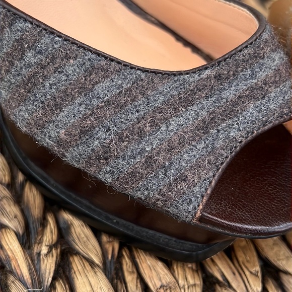 Anthropologie Luisa Barcelos Peep Toe platform heels - Picture 6 of 11